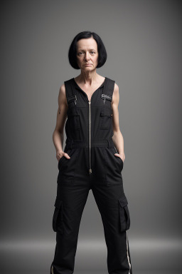 Belgian 45 years non-binary with  black hair