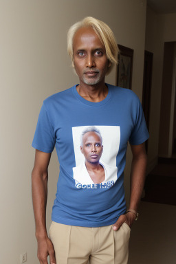 Somali 45 years male with  blonde hair