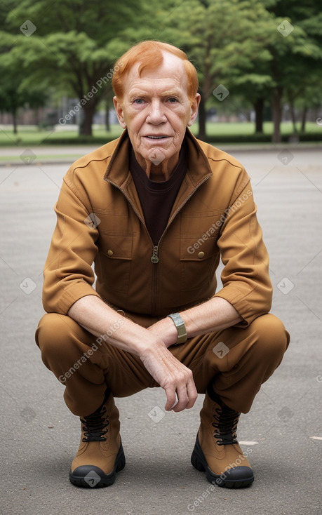 Venezuelan elderly male with  ginger hair