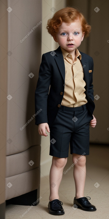 Egyptian infant boy with  ginger hair