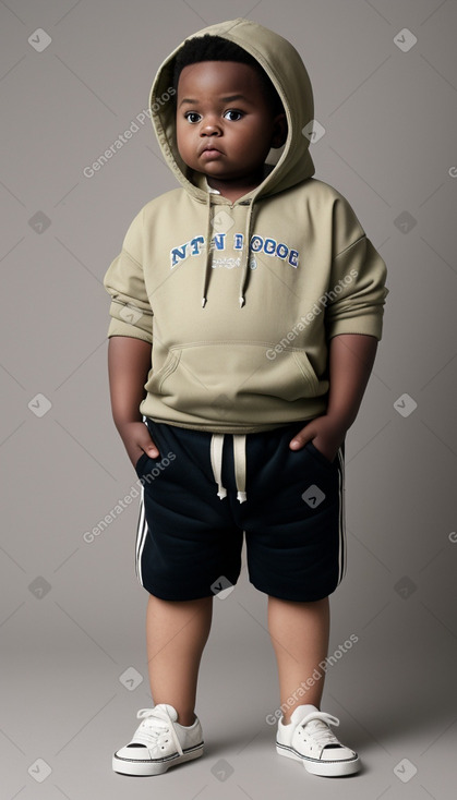 Nigerian infant boy with  blonde hair