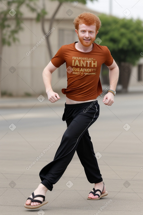 Yemeni young adult male with  ginger hair