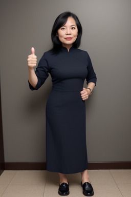 Vietnamese 45 years female with  black hair