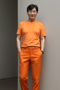 South korean middle-aged male 