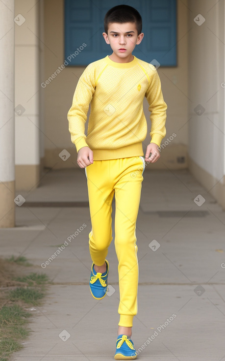 Uzbek teenager boy 