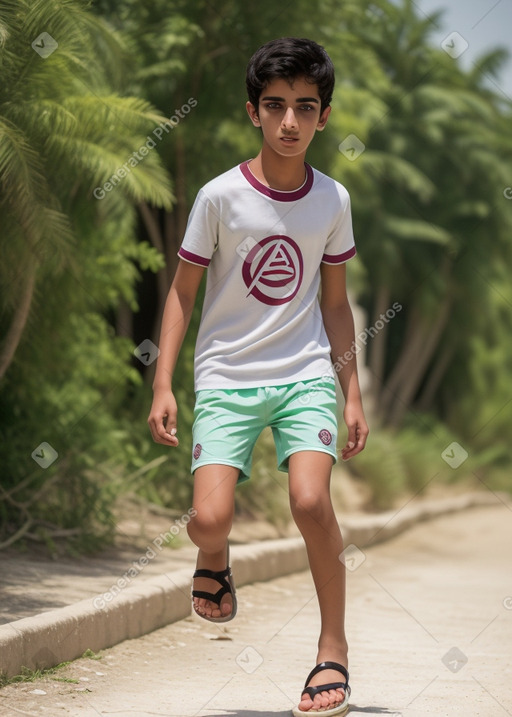 Qatari teenager boy 