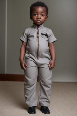 Nigerian infant boy with  gray hair