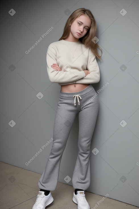 Caucasian teenager girl 