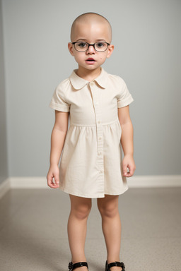 Puerto rican infant girl with  blonde hair