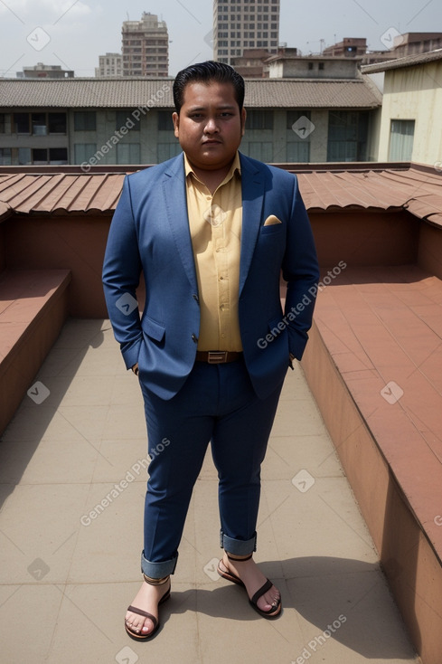 Nepalese adult male with  ginger hair