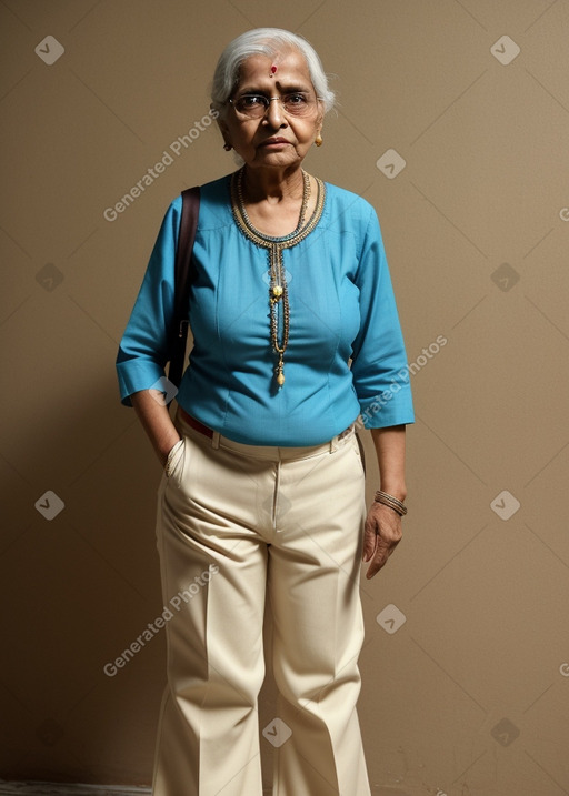 Indian elderly female 