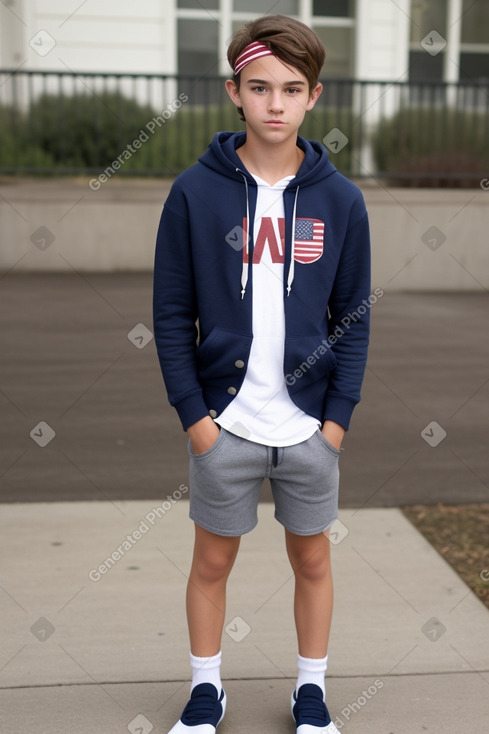 American teenager boy 