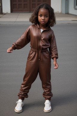 Child girl with  brown hair