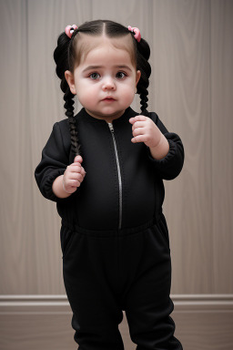 Georgian infant girl with  black hair