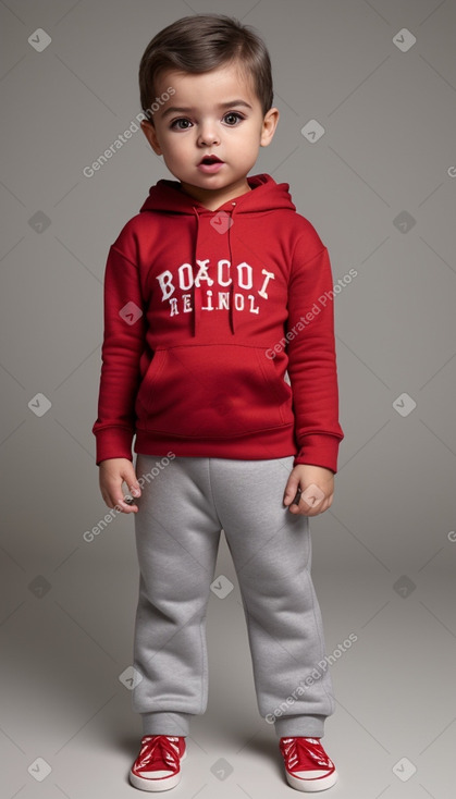 Portuguese infant boy with  gray hair