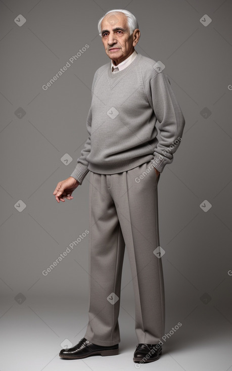 Iraqi elderly male with  gray hair