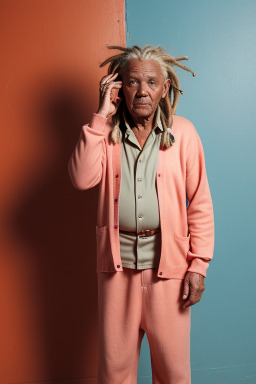 South african elderly male with  blonde hair