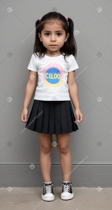 Colombian infant girl 