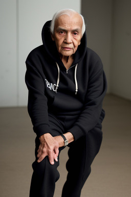 Panamanian elderly male with  black hair