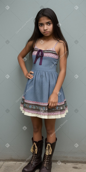 Guatemalan teenager girl 