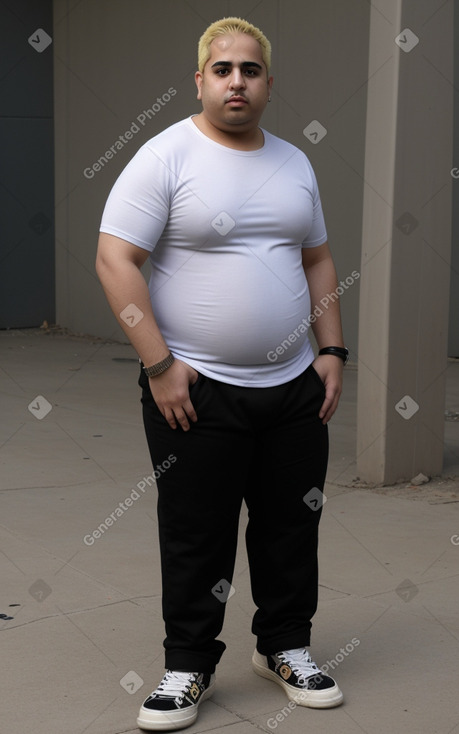 Iraqi adult male with  blonde hair