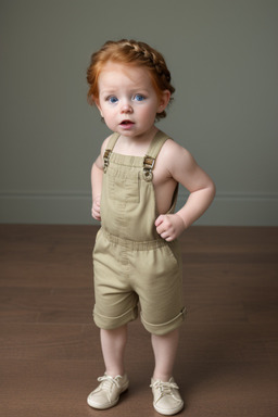 Irish infant boy with  ginger hair