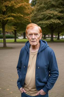 British elderly male with  ginger hair