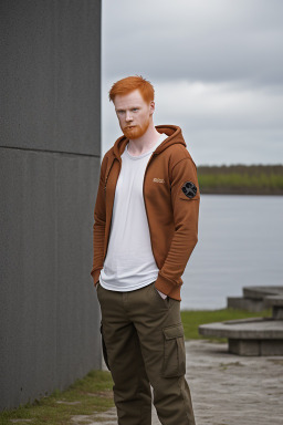 Estonian adult male with  ginger hair