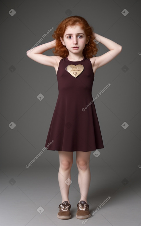 Armenian infant girl with  ginger hair