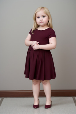 Italian infant girl with  blonde hair