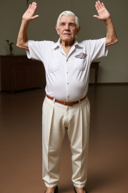 Paraguayan elderly male with  white hair