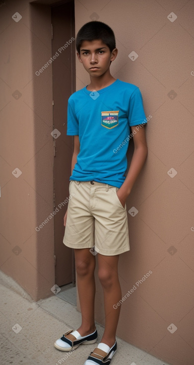 Bolivian teenager boy 