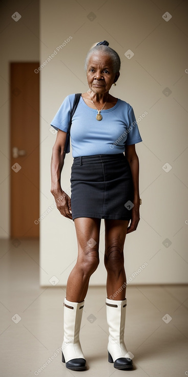 African elderly female 