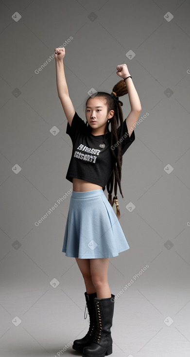 Mongolian teenager girl 