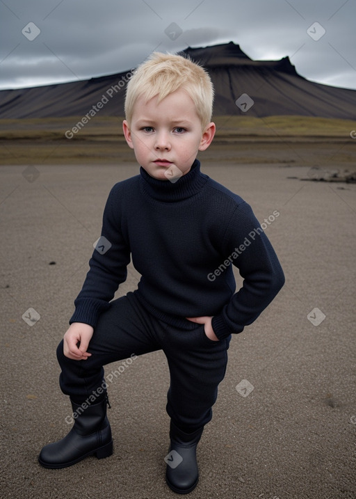 Icelandic child boy 