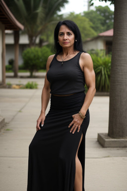 Guatemalan 45 years female with  black hair