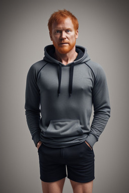 Finnish 45 years male with  ginger hair