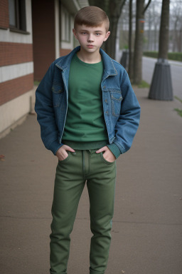 Belarusian teenager boy 