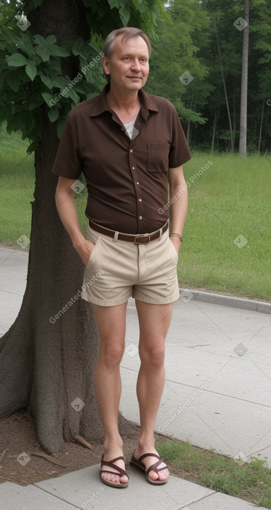 Latvian 45 years male with  brown hair