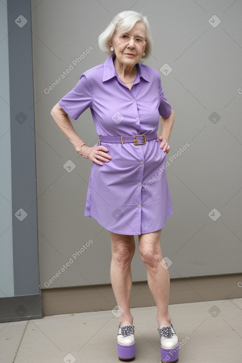 American elderly female 