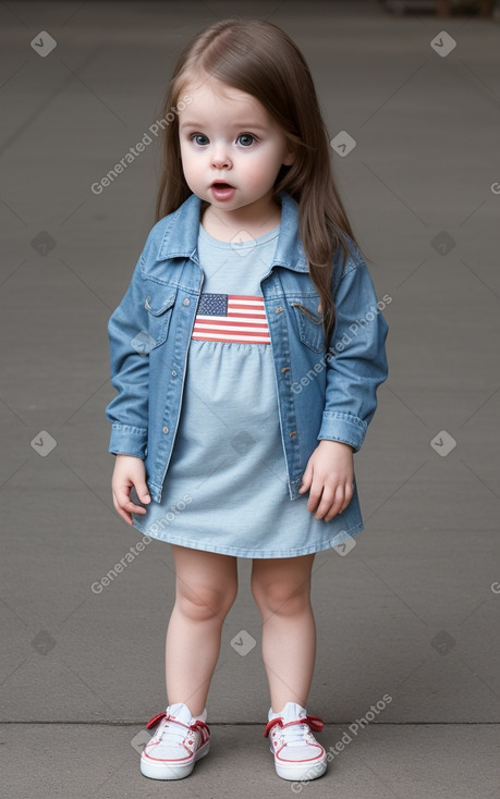 American infant girl 