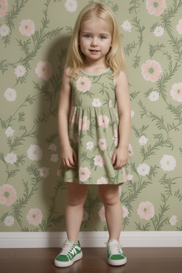 Irish infant girl with  blonde hair