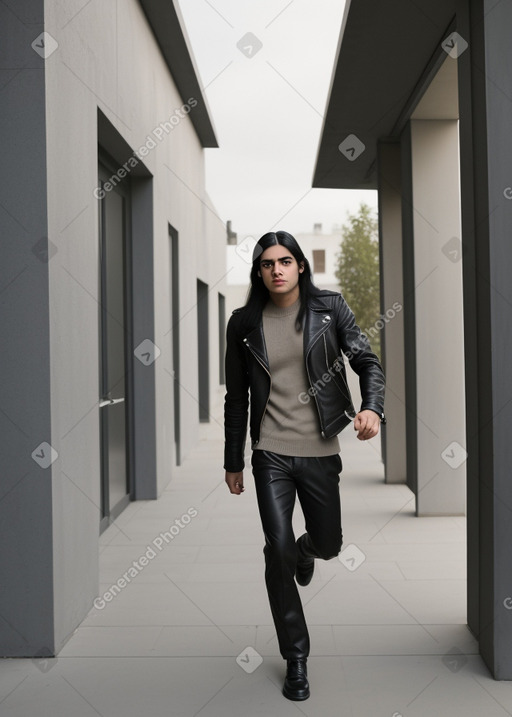 Mexican young adult male with  black hair