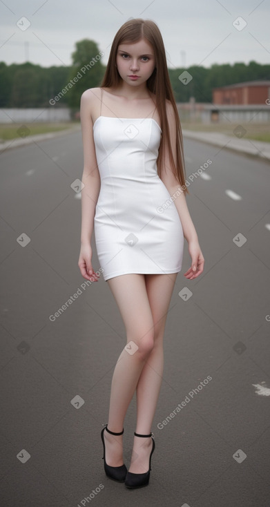 Belarusian young adult female 