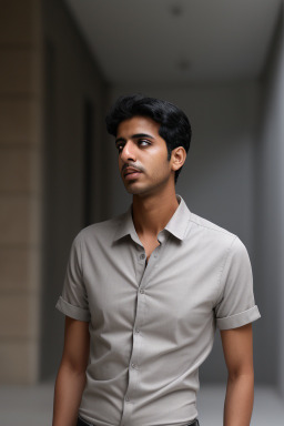 Yemeni adult male with  black hair