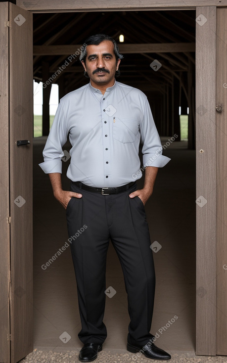 Emirati middle-aged male with  black hair