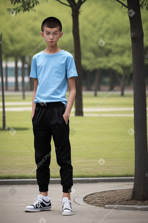 Mongolian teenager boy 