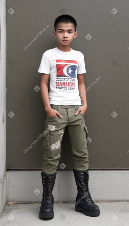 Indonesian teenager boy 