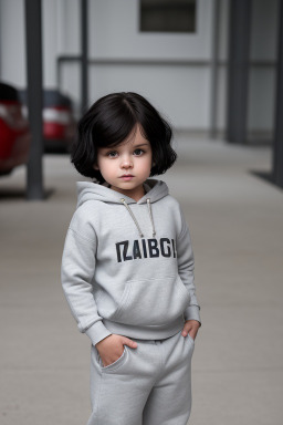 Polish infant boy with  black hair