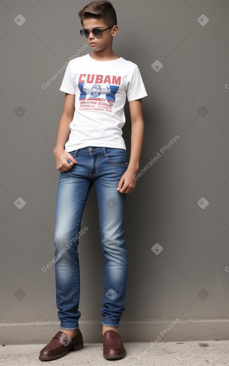 Cuban teenager boy 